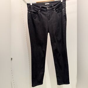 Eileen Fisher Petite Black & Gray Straight Cut Jeans! AAA+preloved condition